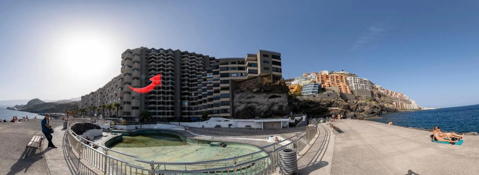 Ocean View First Sea Line Apartment Tabaiba Spain